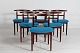 Helge Sibast
Set of 6 dining chairs of rosewood