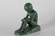P. Ipsens EnkeLaura RagotczyFigurine of sitting girl 107