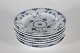 Royal CopenhagenBlue fluted Full LaceDinner plate 1084