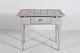 Danish TableTile top tablewith gray paint