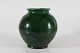 Large floor vaseCeramic with green glaze